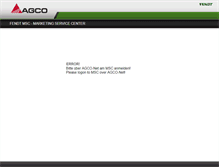 Tablet Screenshot of media-portal.fendt.com