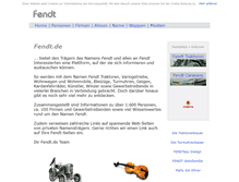 Tablet Screenshot of fendt.de